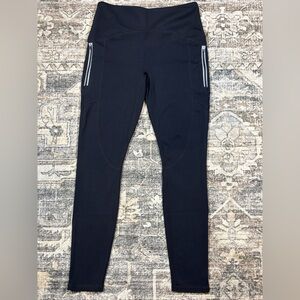 Fabletics Black Compression Leggings with Zipper Pockets Women’s Size M (No tag)